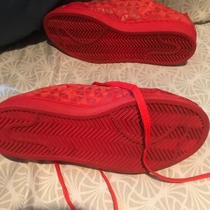 Women Red Adidas